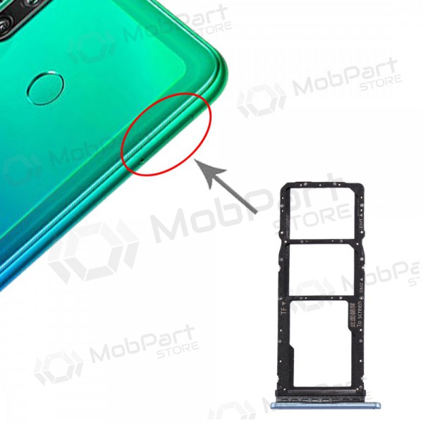 Huawei P40 Lite E Porta SIM blu (Aurora)
