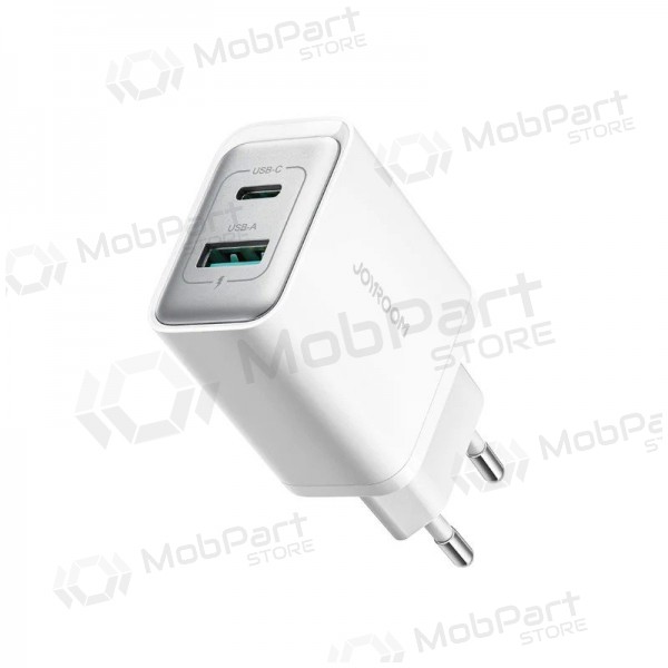Caricatore Joyroom JR-TCF15 USB-C/USB-A 30W bianca