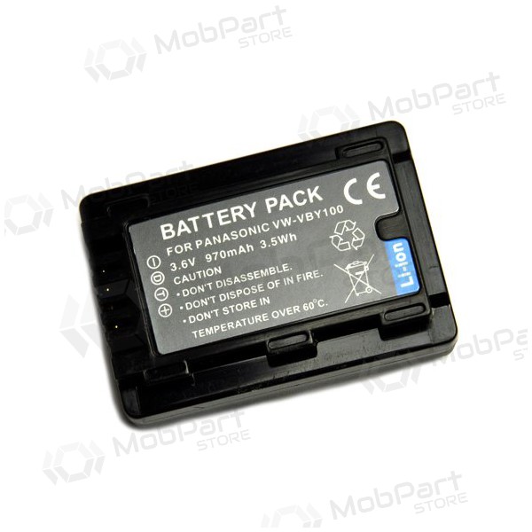 Panasonic VW-VBY100 akumuliatorius foto batteria / accumulatore Panasonic VW-VBY100 akumuliatorius foto batteria / accumulatore
