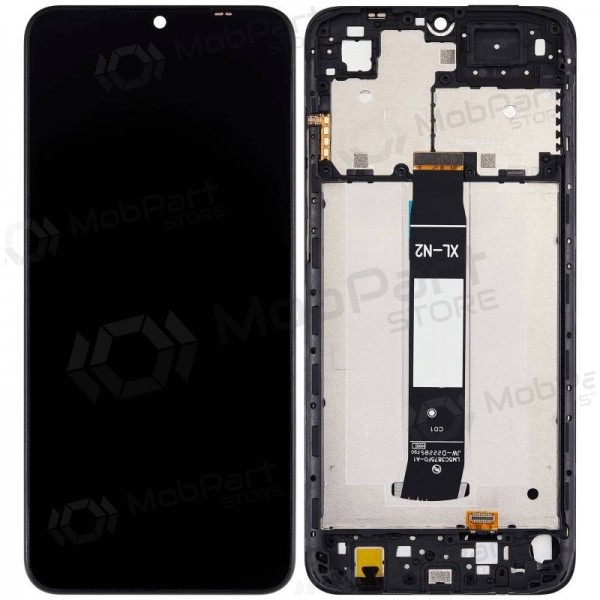 Xiaomi Redmi A1, A1+ schermo / display (nero) (con una cornice) (originale)