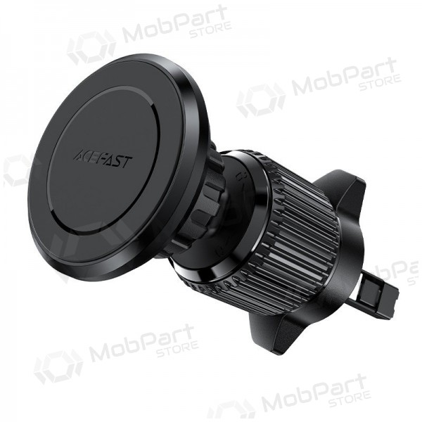 Porta cellulare da auto Acefast D6 tvirtinamas į ventiliacijos groteles magnetinis nero