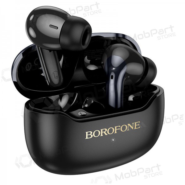 senza filis ausinės Borofone FQ1 Plus ANC+ENC juodos