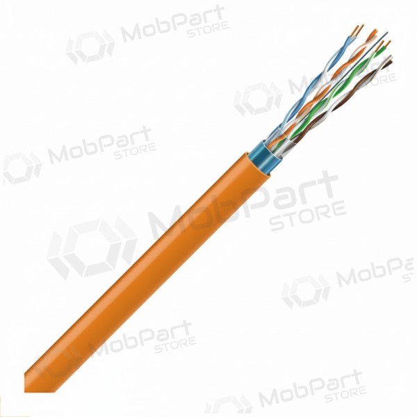 Cavo lan di rete ECG UTP 5e (per interni, non schermato, PVC/LSZH, 305m, 24AWG/0,51mm, B2ca(s1,d0,a1))