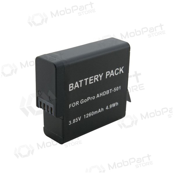 GoPro AHDB-501 batteria / accumulatore (1260mAh) GoPro AHDB-501 batteria / accumulatore (1260mAh)