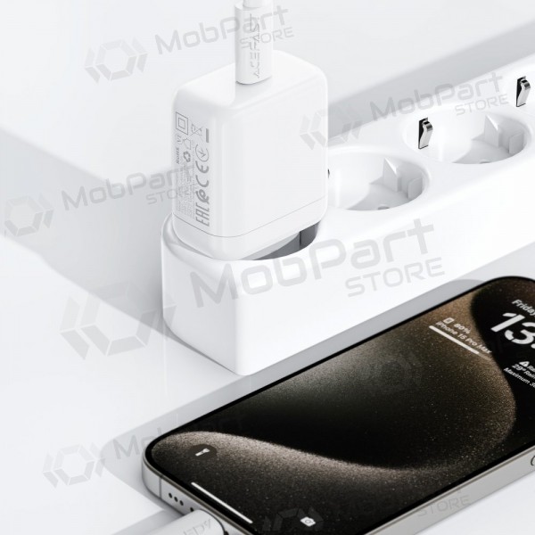 Caricatore Acefast A130 20W USB-C bianca