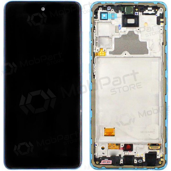 Samsung Galaxy A725 A72 4G / A726 A72 5G 2021 schermo / display (blu) (con una cornice) (service pack) (originale) Samsung Galaxy A725 A72 4G / A726 A72 5G 2021 schermo / display (blu) (con una cornice) (service pack) (originale)