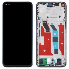 Huawei Nova 8i, Honor 50 Lite, Honor X20 schermo / display (nero) (con una cornice) (Premium)