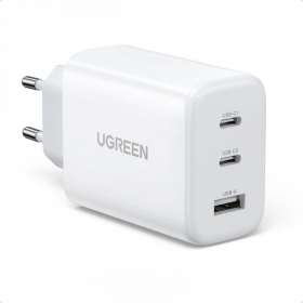 Caricatore buitinis Ugreen CD275 2xUSB-C/USB-A 65W bianca