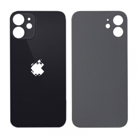 Apple iPhone 12 mini coperchio batteria posteriore (nero) (bigger hole for camera)