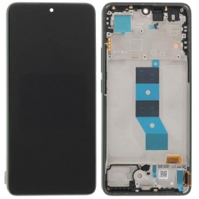 Xiaomi Poco M7 Pro 5G schermo / display (verde) (con una cornice) (originale)