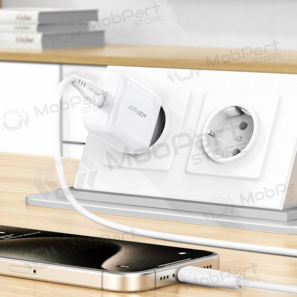 Caricatore Acefast A130 20W USB-C bianca