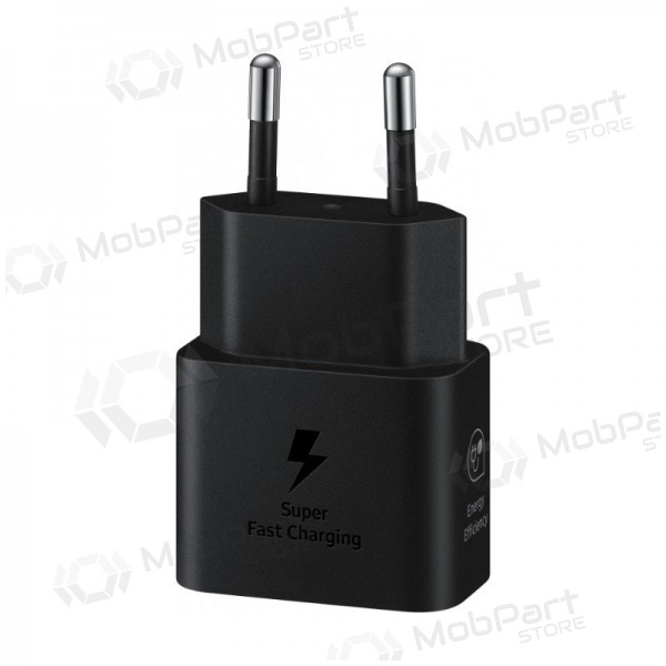 Caricatore originale Samsung EP-T2510NBEGEU 25W nel pacchetto nero