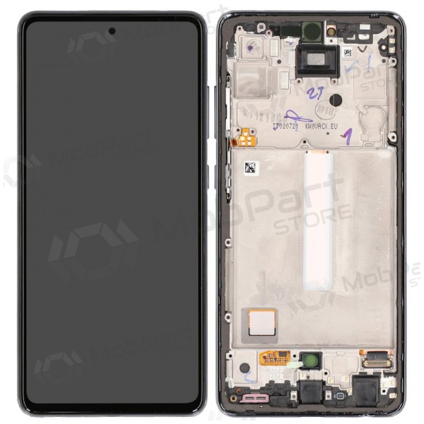 Samsung Galaxy A52 schermo / display (nero) (con una cornice) (originale) Samsung Galaxy A52 schermo / display (nero) (con una cornice) (originale)