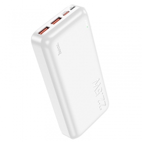 Batteria esterna Power Bank Hoco J101A PD 20W+Quick Charge 3.0 22.5W 20000mAh bianco