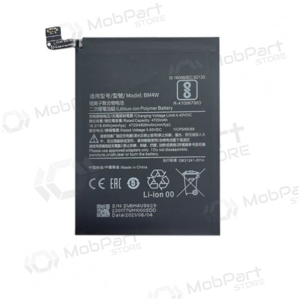 Batteria XIAOMI Redmi Note 9 Pro Batteria XIAOMI Redmi Note 9 Pro