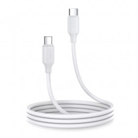 USB cavo Joyroom S-CC060A9 Type-C to Type-C 60W 1.0m bianca