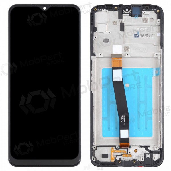Samsung Galaxy A22 5G schermo / display (nero) (con una cornice) (originale) Samsung Galaxy A22 5G schermo / display (nero) (con una cornice) (originale)