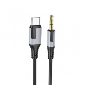 Audio cavo Borofone BL19 USB-C to 3,5mm nero