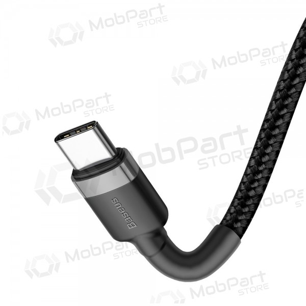 USB cavo Baseus Cafule PD60W Type-C 2.0m grigio-nero CATKLF-HG1