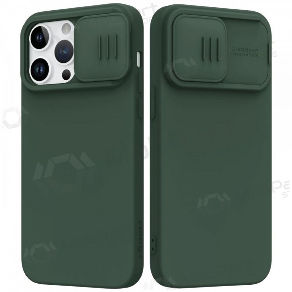 Apple iPhone 14 Pro custodia „Nillkin Silicone“ (verde scuro) Apple iPhone 14 Pro custodia „Nillkin Silicone“ (verde scuro)