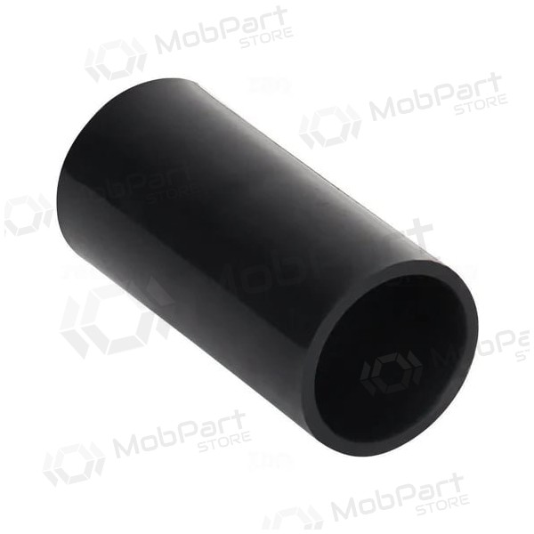 Tiesus sujungimas 20mm vamzdžiams su išplatintu galu, nero (250)