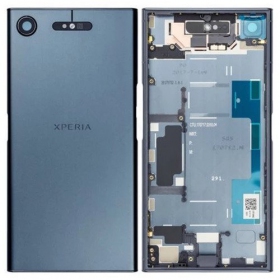 Sony G8341 Xperia XZ1 coperchio batteria posteriore (blu) (usato grade C, originale)