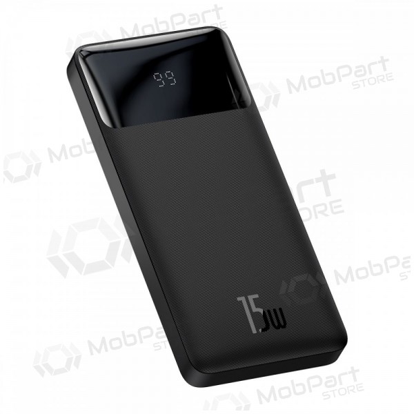 Batteria esterna Power Bank Baseus Bipow Type-C PD+2xQuick Charge 3.0 15W 10000mAh nero PPBD050001 Batteria esterna Power Bank Baseus Bipow Type-C PD+2xQuick Charge 3.0 15W 10000mAh nero PPBD050001