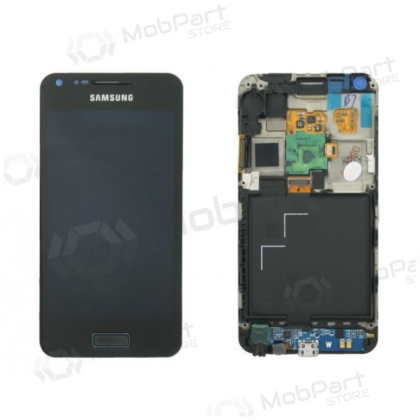 Samsung i9070 Galaxy S Advance schermo / display (nero) (con una cornice) (service pack) (originale) Samsung i9070 Galaxy S Advance schermo / display (nero) (con una cornice) (service pack) (originale)