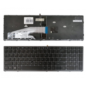 HP ZBook 15 G3, G4, 17 G3, G4 tastiera (US) (con illuminazione)