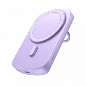 Batteria esterna Power Bank Joyroom JR-W030 20W Magnetic Wireless 6000mAh violetinė