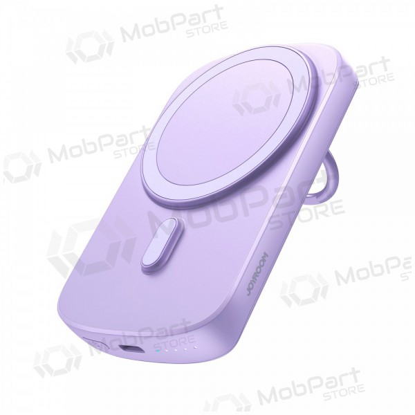 Batteria esterna Power Bank Joyroom JR-W030 20W Magnetic Wireless 6000mAh violetinė Batteria esterna Power Bank Joyroom JR-W030 20W Magnetic Wireless 6000mAh violetinė