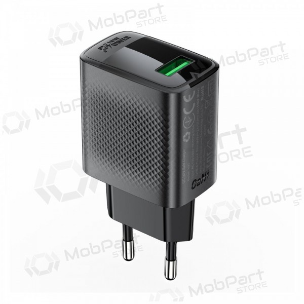 Caricatore Acefast A90 18W USB-A nero