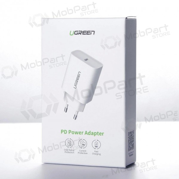 Caricatore buitinis Ugreen CD137 USB-C 20W 3A bianca