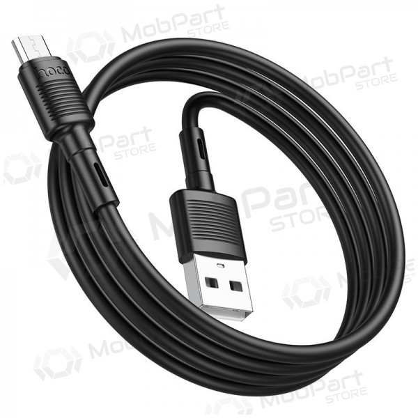 USB cavo Hoco X83 USB-A to MicroUSB 1.0m nero