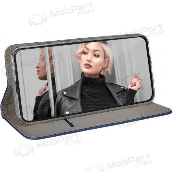 Xiaomi Redmi A5, Poco C71 (173,45x79,35x8,45) custodia a portafoglio - Smart Magnetic (blu scuro)