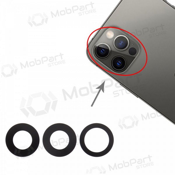 Xiaomi 12 Pro vetro della fotocamera (only lens 3pcs)