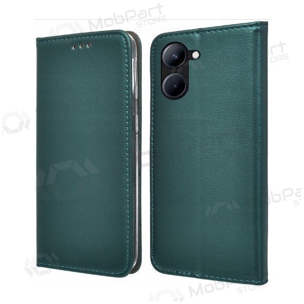 Samsung Galaxy A37 wallet case - Smart Magnetic (verde scuro)