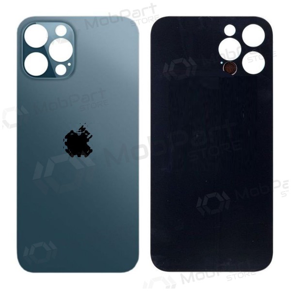 Apple iPhone 12 Pro Max coperchio batteria posteriore (Pacific Blue) (bigger hole for camera) Apple iPhone 12 Pro Max coperchio batteria posteriore (Pacific Blue) (bigger hole for camera)