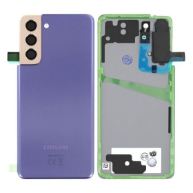 Samsung G991 Galaxy S21 5G coperchio batteria posteriore (Phantom Violet) (usato grade B, originale)