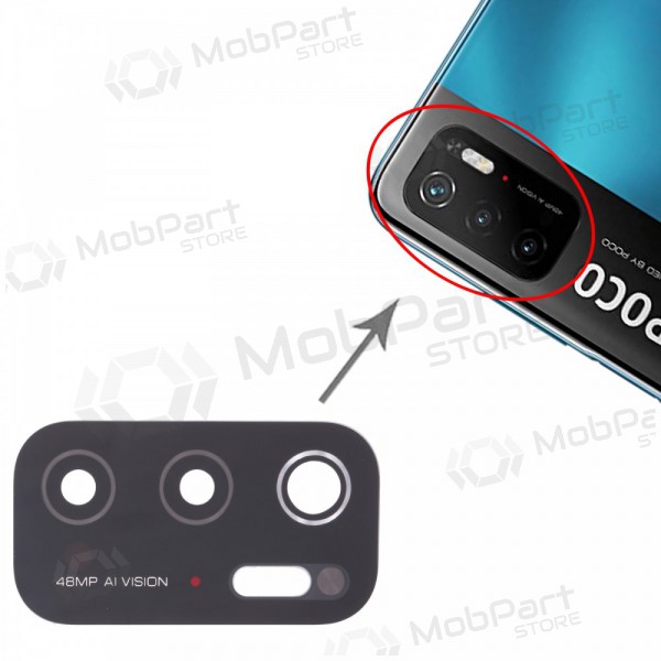Xiaomi Poco M3 Pro 5G vetro della fotocamera (only lens)