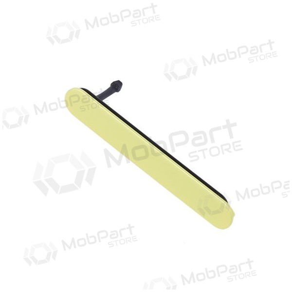 Sony Xperia Z5 Compact E5803 / Xperia Z5 Compact E5823 SIM e MicroSD side cover (giallo) Sony Xperia Z5 Compact E5803 / Xperia Z5 Compact E5823 SIM e MicroSD side cover (giallo)
