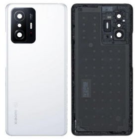 Xiaomi 11T Pro / 11T coperchio batteria posteriore (bianca) (originale) (service pack)