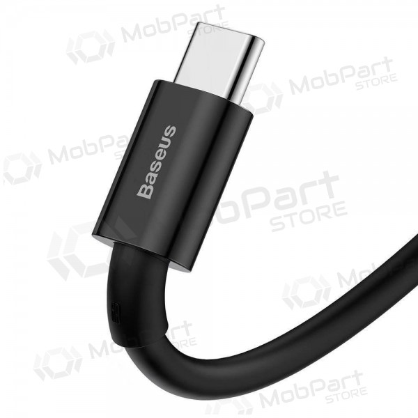 USB cavo Baseus Superior Type-C 66W 1.0m (nero) CATYS-01