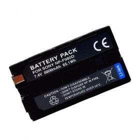 SONY NP-F980D 8800mAh foto batteria / accumulatore