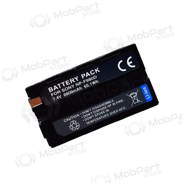 SONY NP-F980D 8800mAh foto batteria / accumulatore SONY NP-F980D 8800mAh foto batteria / accumulatore