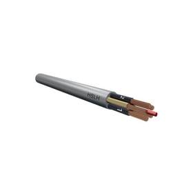 Cavo flessibile Elmat HSLH-JZ 3x0,75 mm² in rame LSZH CPR Cca 300/500 V