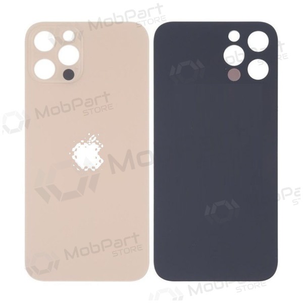 Apple iPhone 13 Pro Max coperchio batteria posteriore (d'oro) (bigger hole for camera) Apple iPhone 13 Pro Max coperchio batteria posteriore (d'oro) (bigger hole for camera)