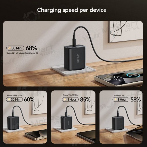 Caricatore Joyroom JR-TCG13 45W GaN USB-C nero
