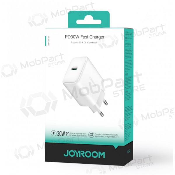 Caricatore Joyroom JR-TCF24 USB-C PD30W bianca