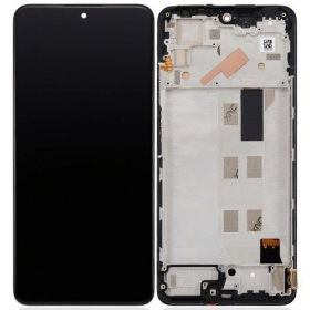 Xiaomi Redmi Note 11 Pro / Redmi Note 11 Pro 5G / Poco X4 Pro 5G schermo / display (grigio) (con una cornice) (Premium)